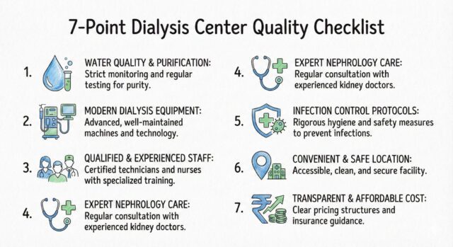 Dialysis center quality check