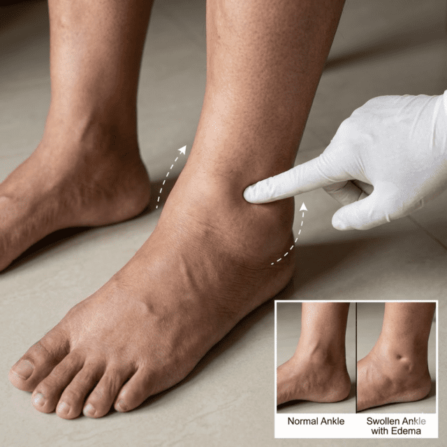 Swelling in Ankles, Feet, Face, or Hands (Edema)